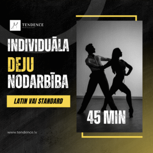 1 individuāla deju nodarbība (45 min)